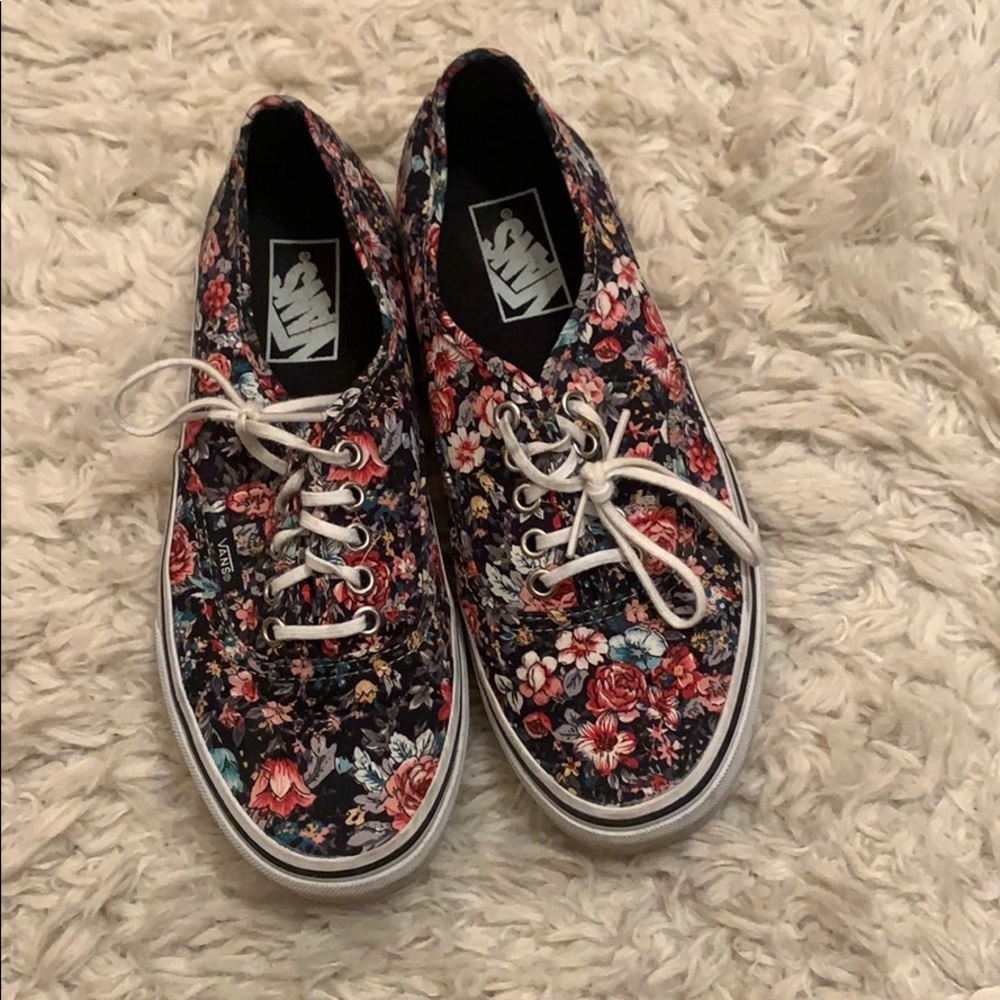 Floral Vans